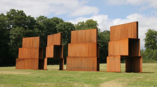 Anthony Caro, ‘Millbank Steps’, 2004, rusted corten steel, 534 x 780 x 2307.3 cm.